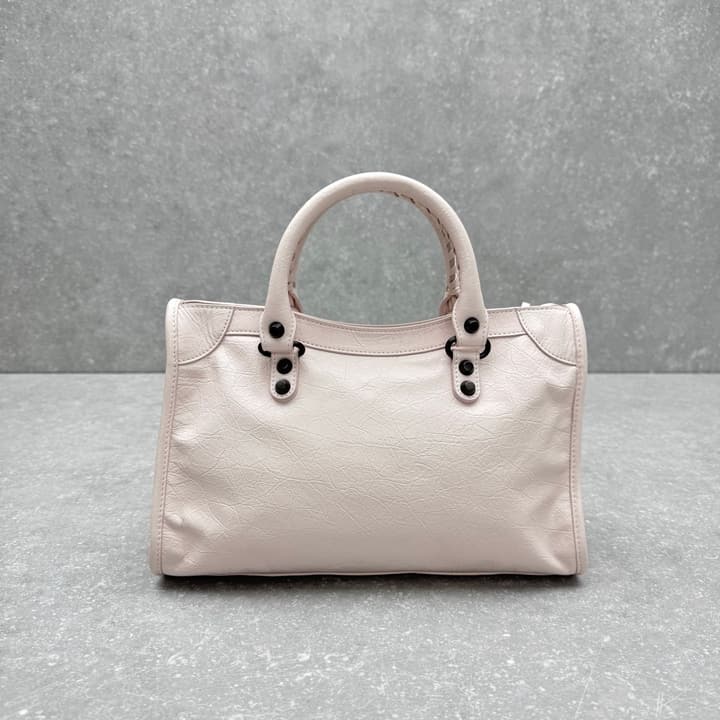 Balenciaga Le City Small Shoulder Bag – Petal Pink in Petal Pink