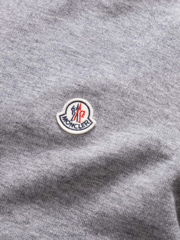 Moncler Round Neck Knit Sweater – 2024 Collection in Black