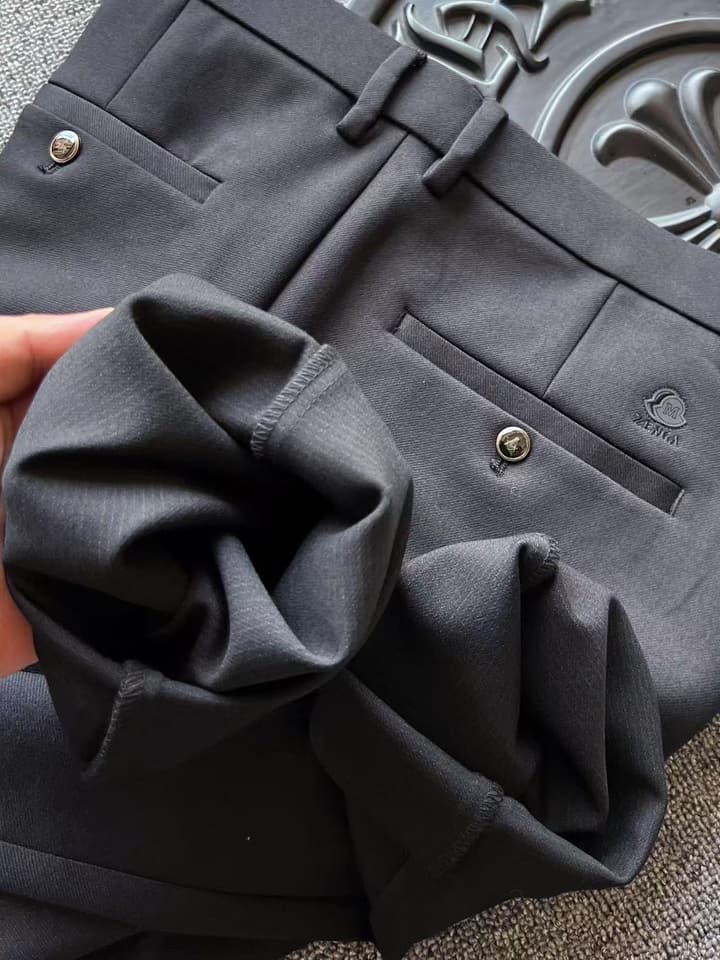 Moncler Double Logo Business Casual Pants