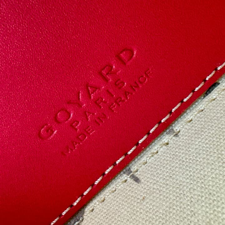 Goyard Muse Mini Vanity Case in Bright Orange Goyardine