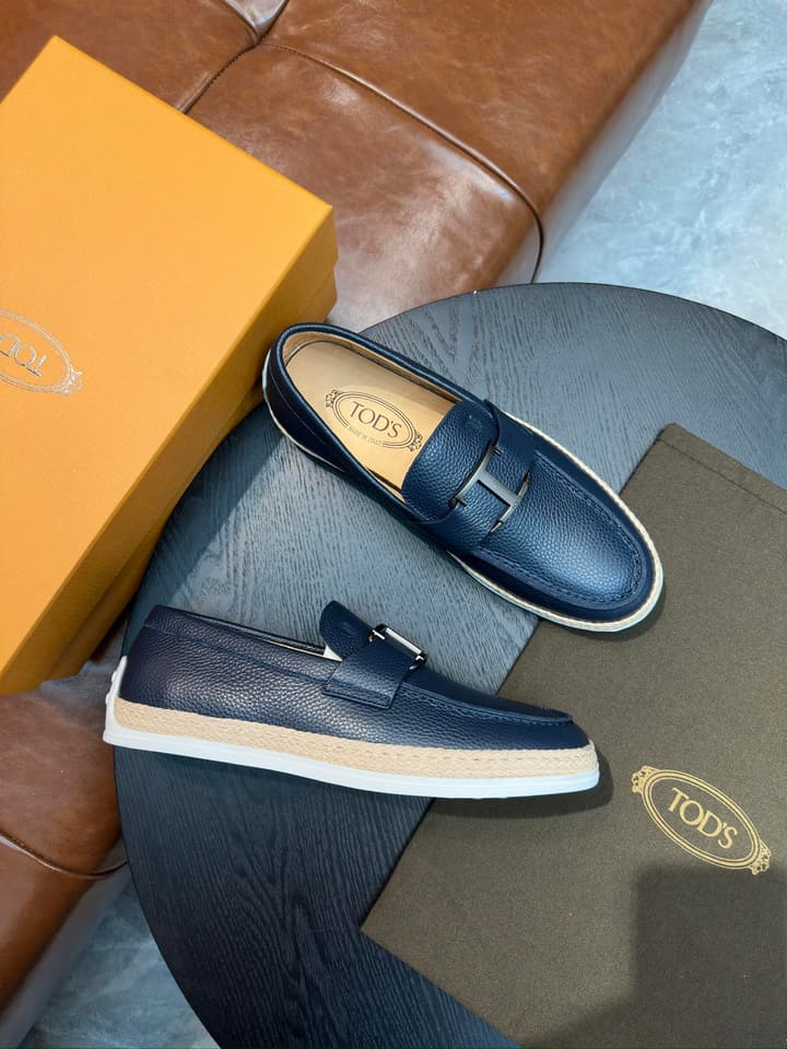 Tod's Gommino Calfskin Loafers in Assorted Loafers Display