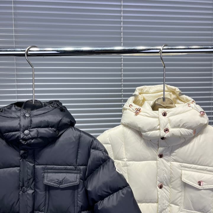 Moncler Detachable Hood Puffer Jacket – 25 Collection – Kids Collection in Black Puffer Jacket