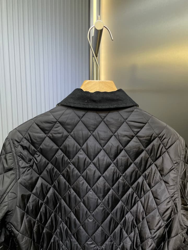 Burberry Classic Quilted Jacket in Beige