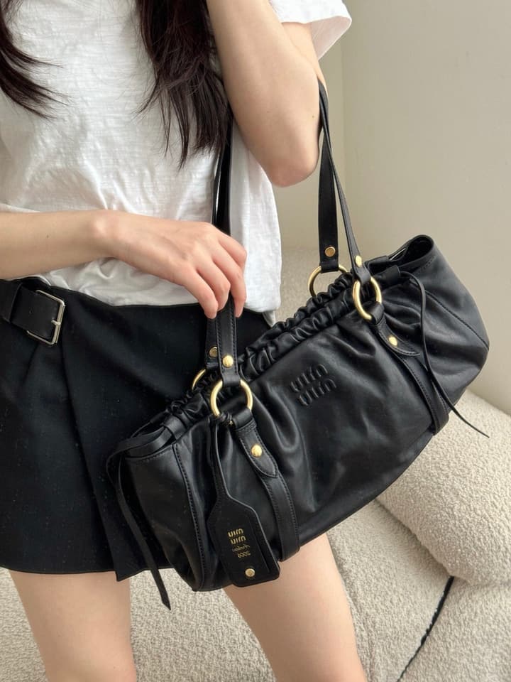 Miu Miu Nappa Dumpling Bag