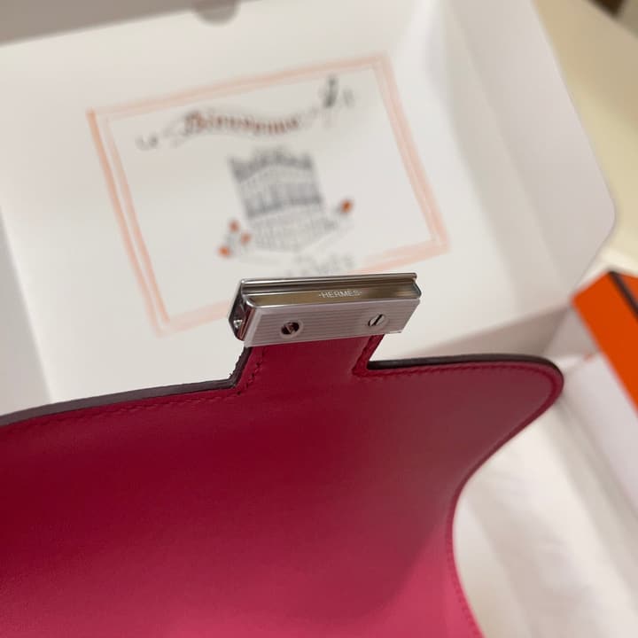 Hermès Constance Bag in Pink With Gold Hardware