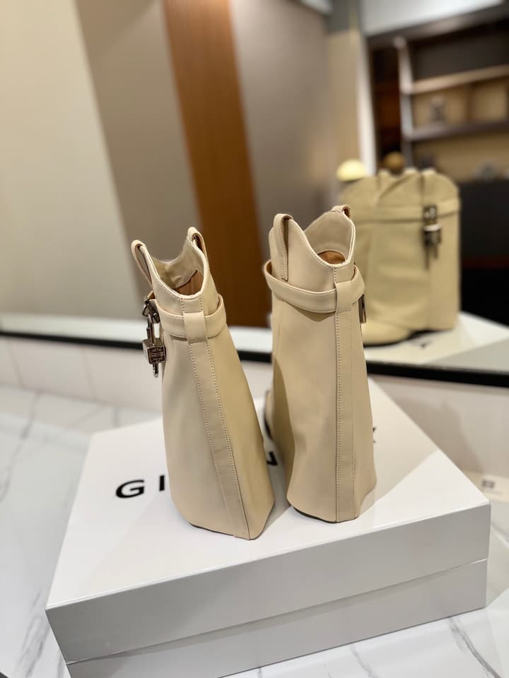 Givenchy High-Heel Embroidered Long Boots – 2024 SS in Black Leather