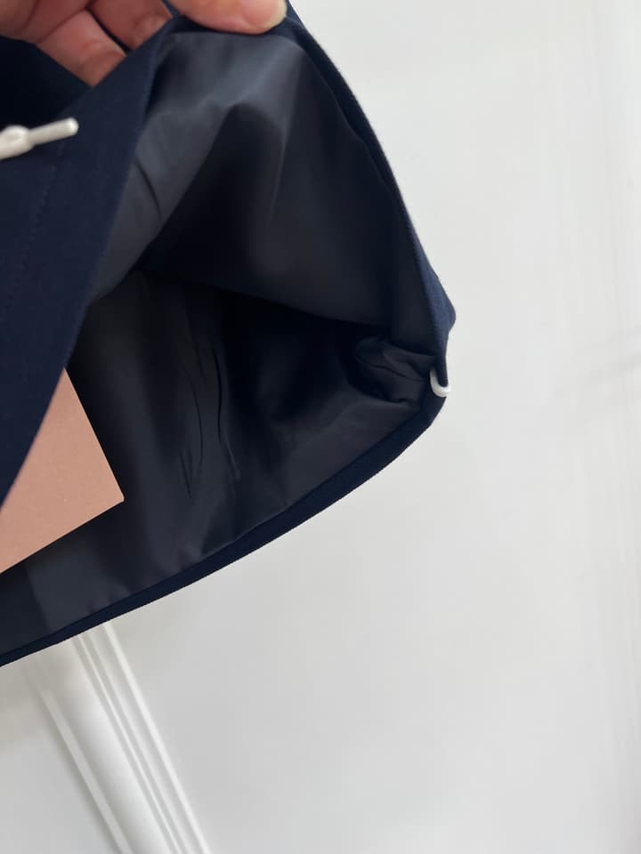Miu Miu Pique Cotton Skirt – 25SS Spring/Summer Collection