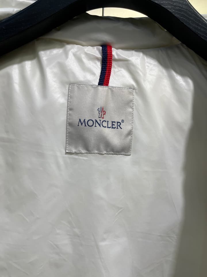 Moncler Unisex Down Vest in Gold