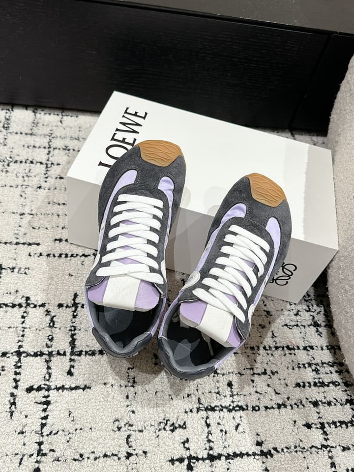 Loewe Ballet Runner 2.0 Sneakers – 2025 Runway Collection in Black