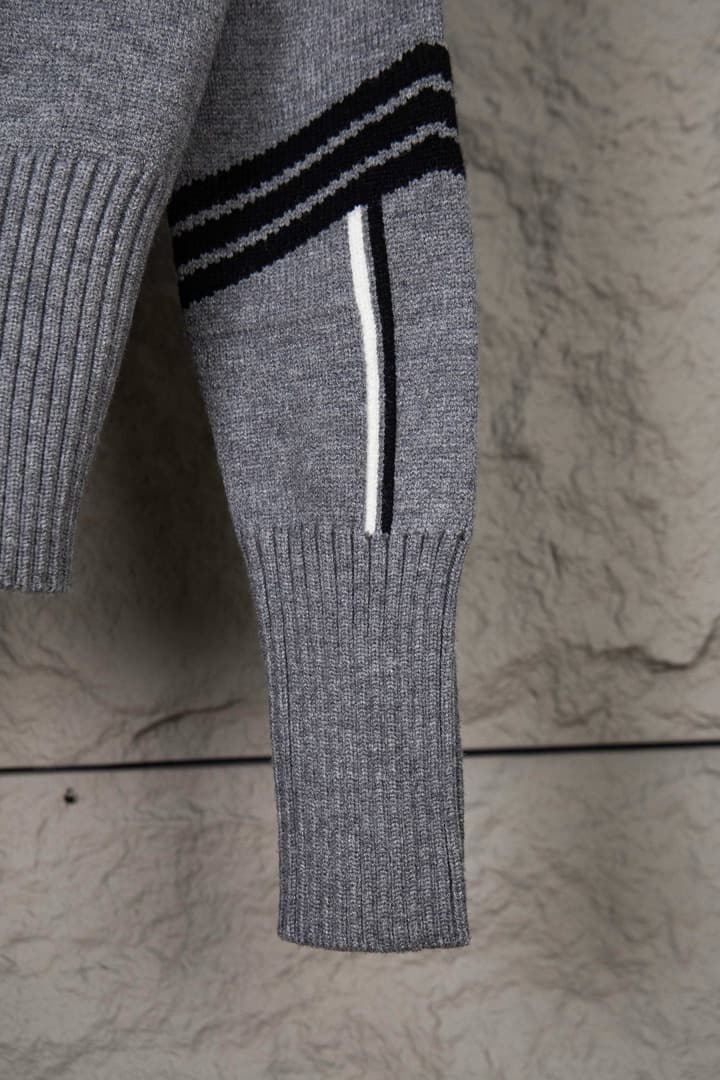 Dior Peter Doig Ski Series Sailor Knit Sweater – 23FW in Grey