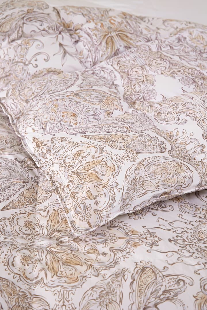 Celine Home Arc de Triomphe Down Comforter in Beige Tan Arc Pattern