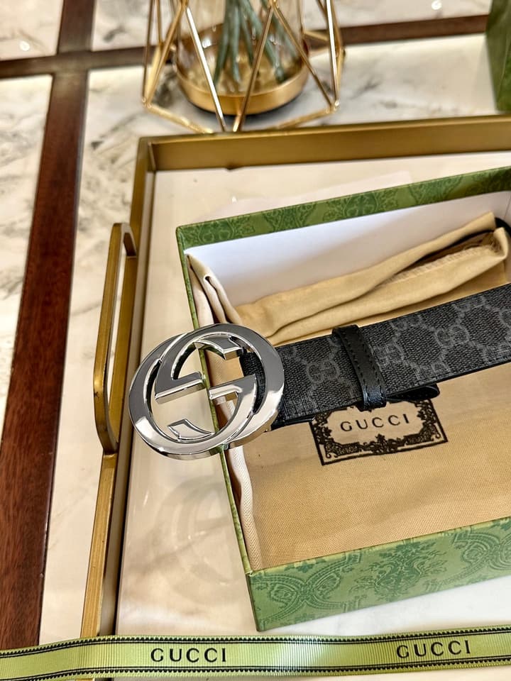 Gucci Classic Casual Leather Belt – 40mm