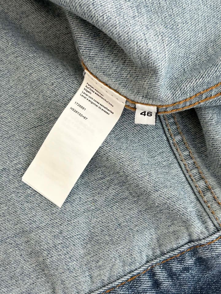 Loewe Anagram Denim Jacket – 24FW in Blue Denim