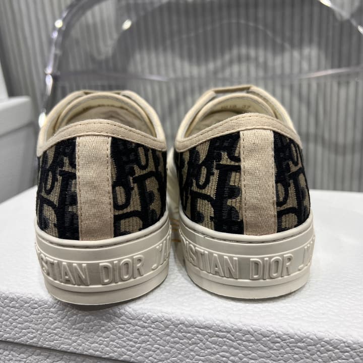 Dior Classic Embroidered Casual Sneakers