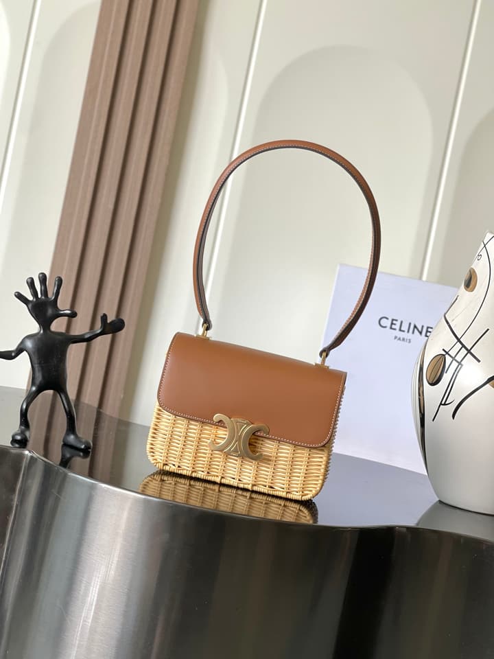 Celine Teen Garance Woven Handbag – 25 Collection