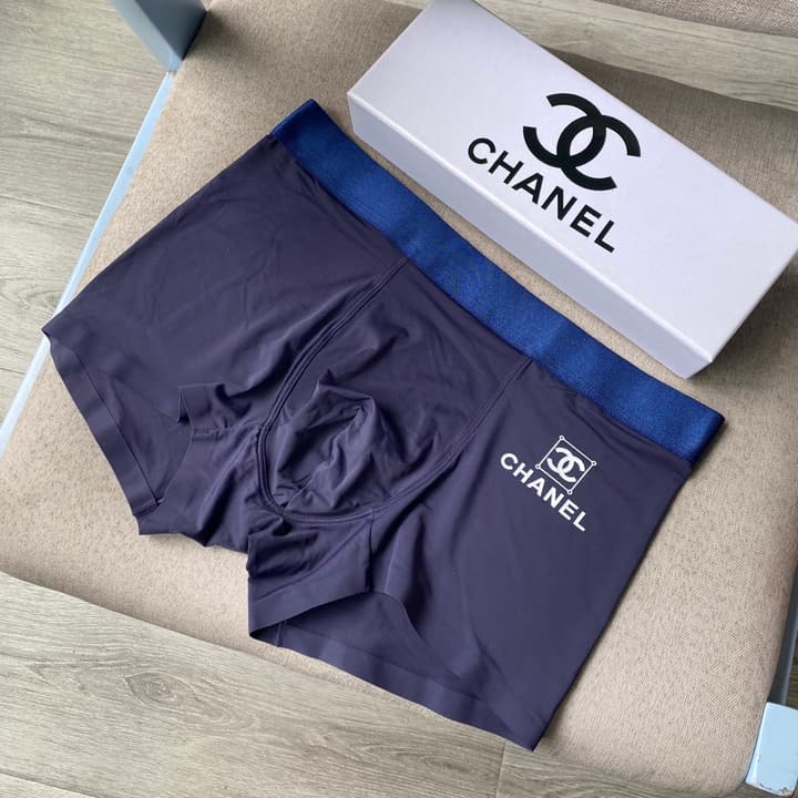 Chanel Men's Seamless Ice Silk Underwear – 3-Pack