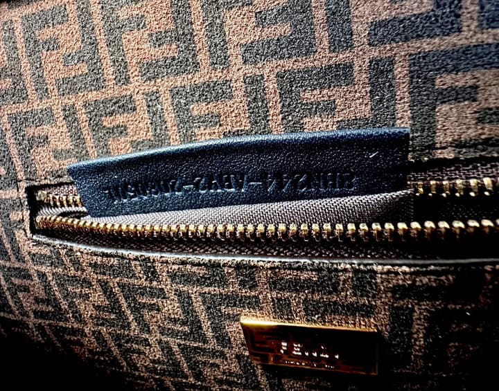 Fendi Peekaboo Classic Handbag in Deep Royal Blue