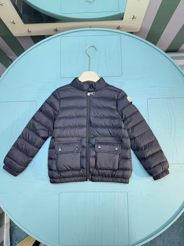 Moncler Kids Down Puffer Jacket – 2025SS/FW in Bright Purple