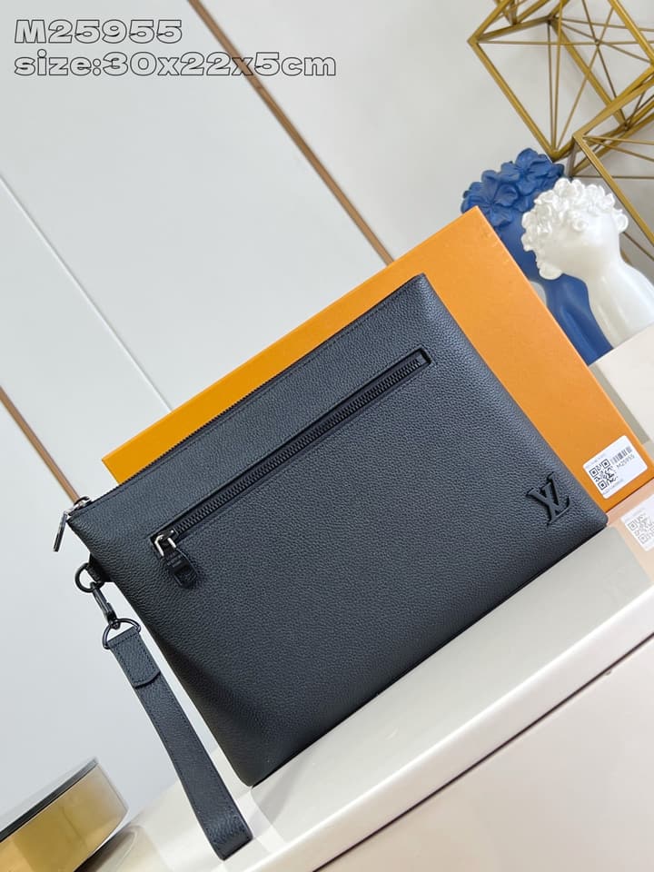 Louis Vuitton Takeoff Pouch in Black