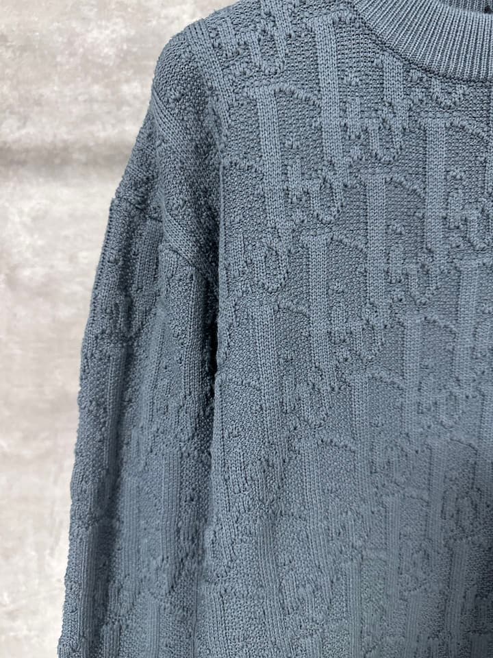 Dior CD Monogram Knit Sweater