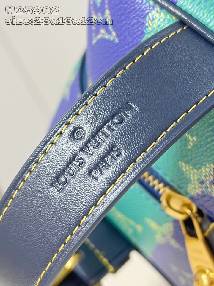 Louis Vuitton Locker Dopp Kit – Monogram Canvas in Blue And Green Monogram