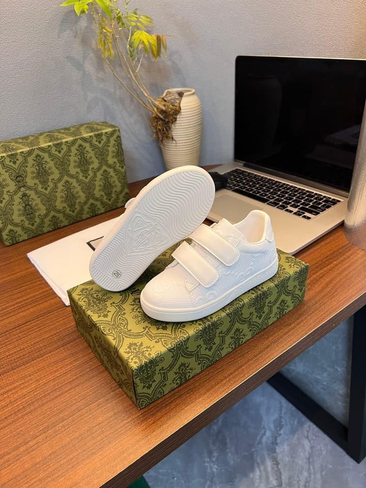 Gucci Kids Sheepskin-Lined Sneakers – Kids Collection