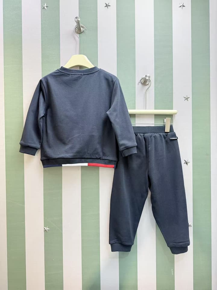 Dolce & Gabbana Baby Two-Piece Tracksuit – Kids Collection – 25SS in Dark Navy Two-piece Set
