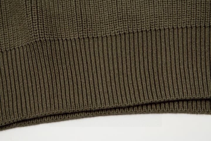 Celine Classic Embroidered Crewneck Sweater in Army Green
