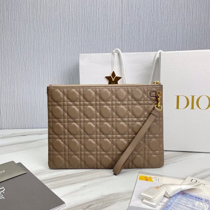 Dior Clutch Bag in Classic Black