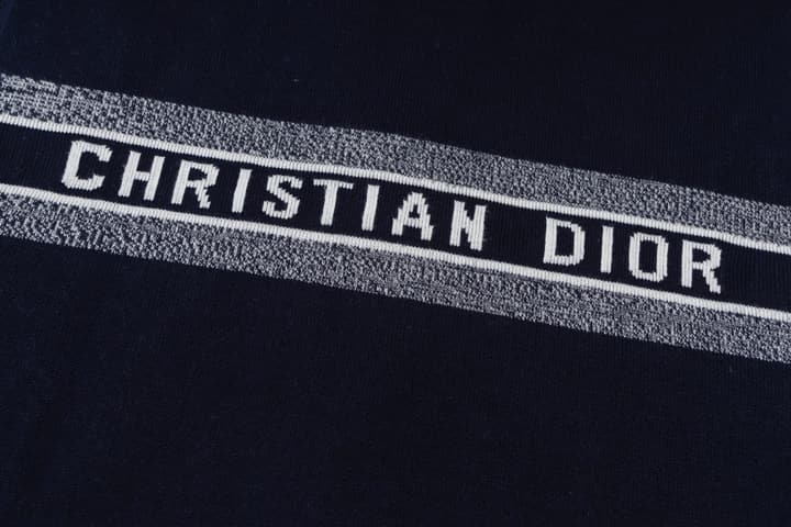 Dior Reversible Jacquard Cashmere Hooded Cardigan – 20SS in Blue