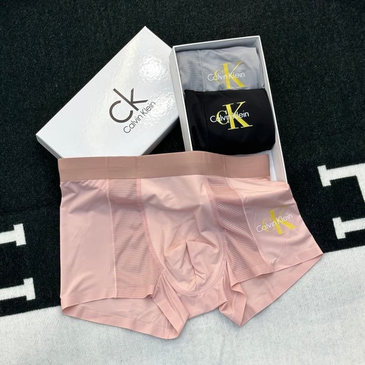 Calvin Klein Seamless Ice Silk Boxer Briefs Set