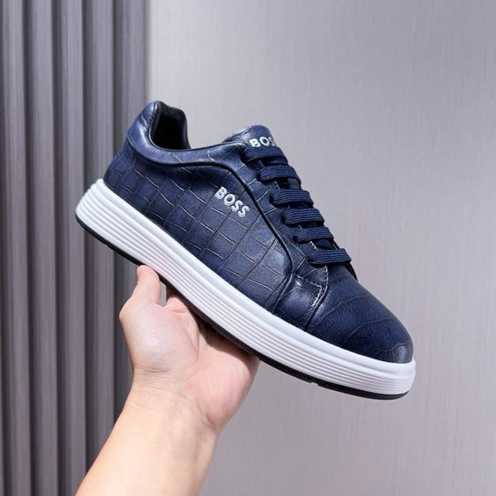 Boss Classic Leather Driving Shoes