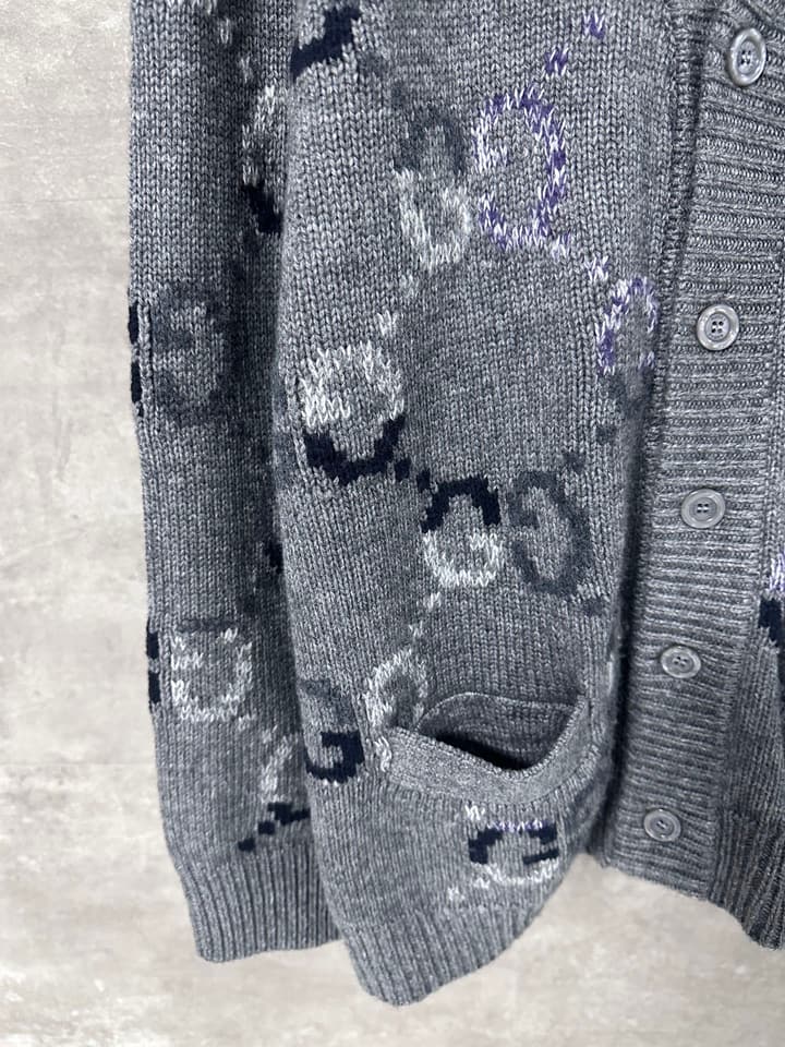 Gucci Gradient Knit Cardigan – 24FW