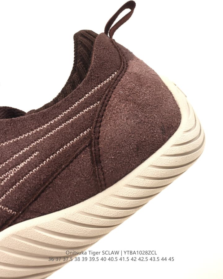 Onitsuka Tiger SCLAW Low-Top Casual Sneakers in Tan Upper With Beige Sole