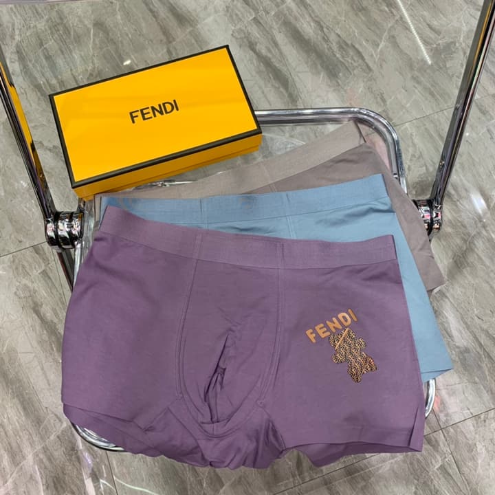 Fendi Seamless Modal Underwear 3-Pack