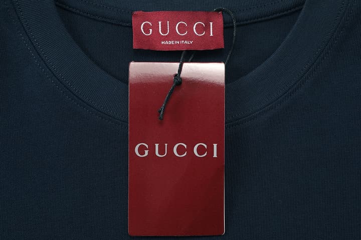 Gucci Digital Print Small Letter Logo T-Shirt – 2025SS in Army Green