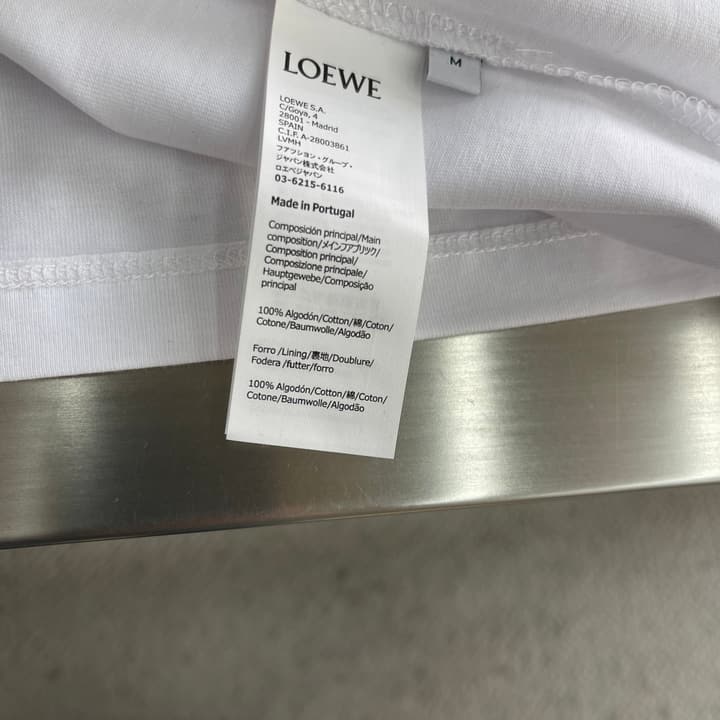 Loewe x Louis Wain Futurist Cats Embroidered T-Shirt in Black
