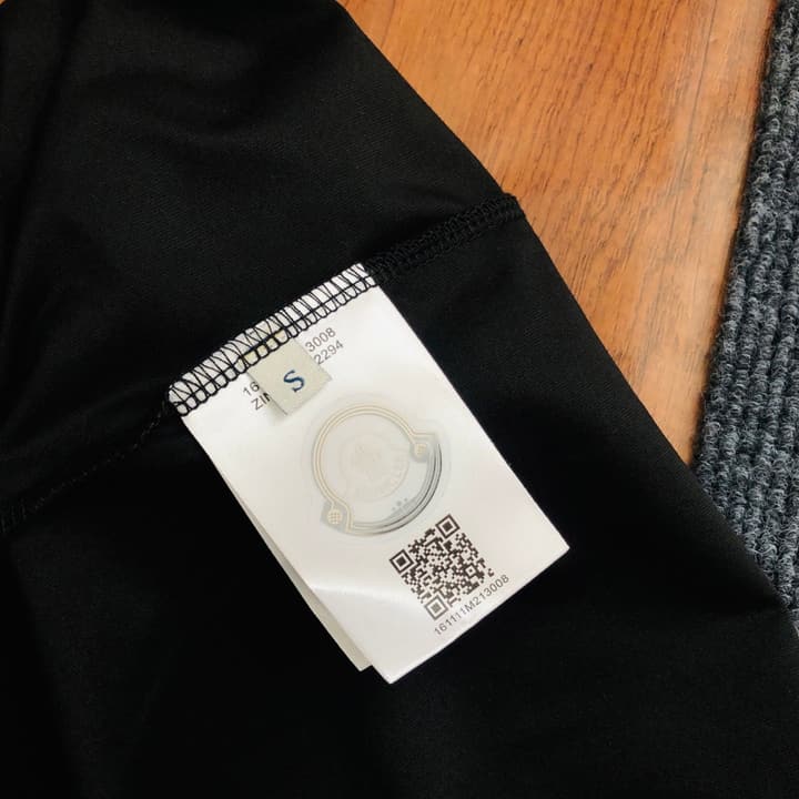 Moncler Classic Printed Logo T-Shirt – 2026SS in Black Large Logo