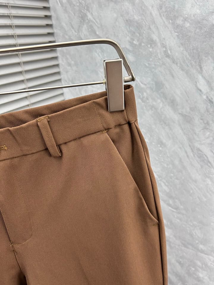 Zegna Custom Casual Trousers – 2025SS in Black