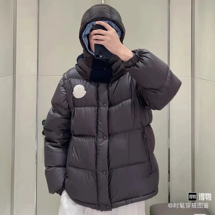 Moncler Cyclone Detachable Down Jacket – 2024FW in Black/Blue