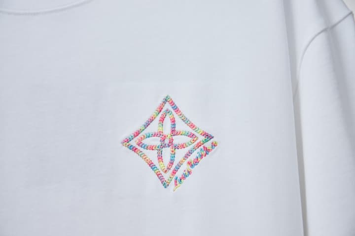 Louis Vuitton Embroidered Hollow LV Letter T-Shirt – 2026SS in Black
