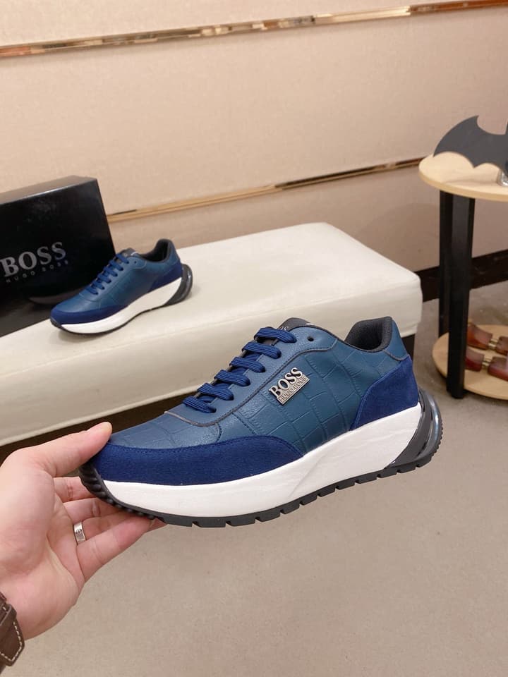 Boss Latest Casual Men's Sneakers in Dark Gray