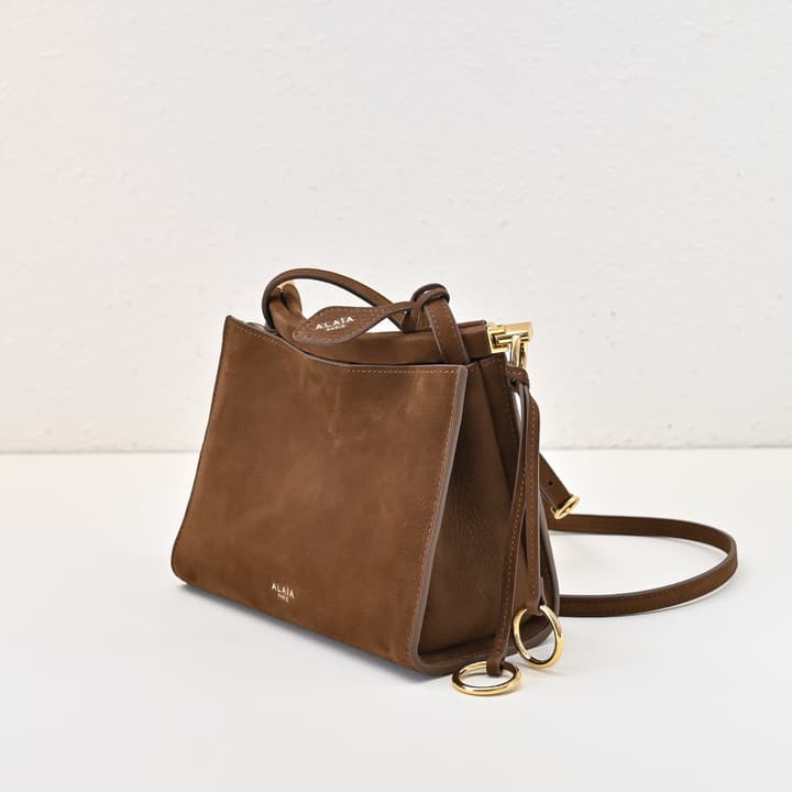 Alaïa Mini Clip Bag in Black