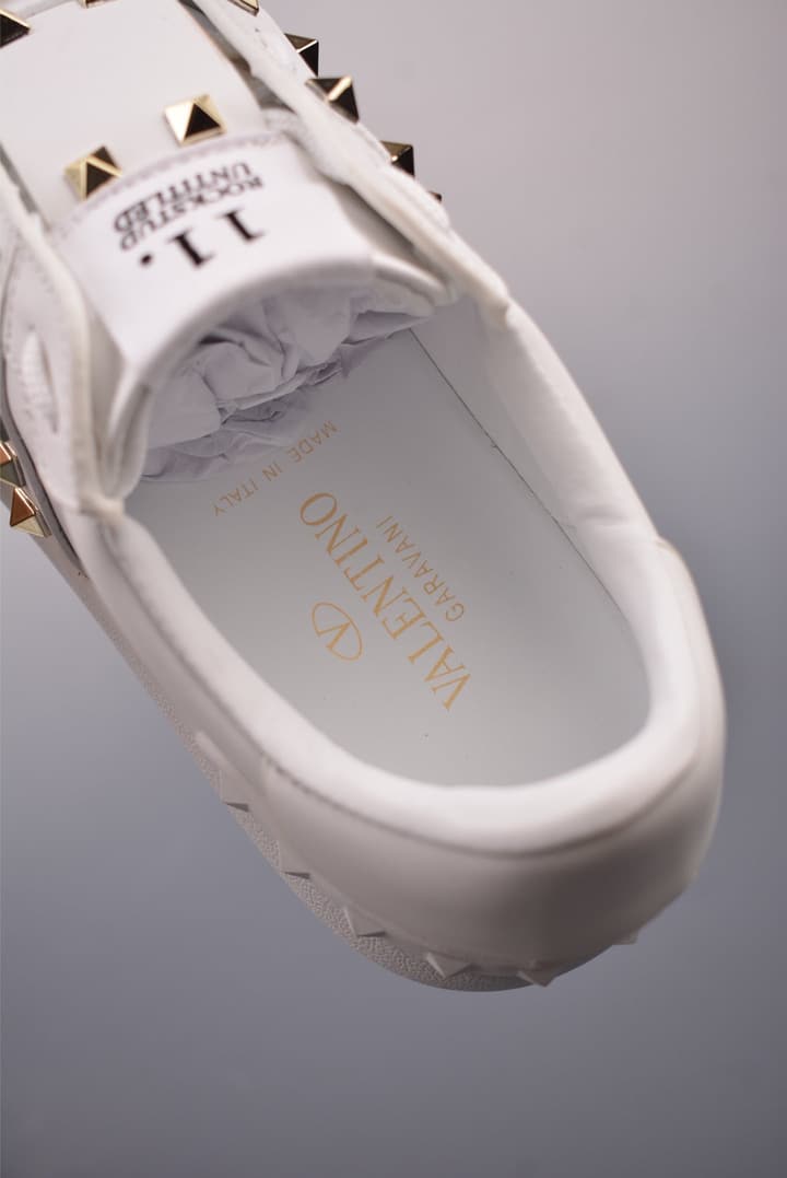 Valentino Rockstud Untitled Studded Quilted Sneakers – 2025 Collection