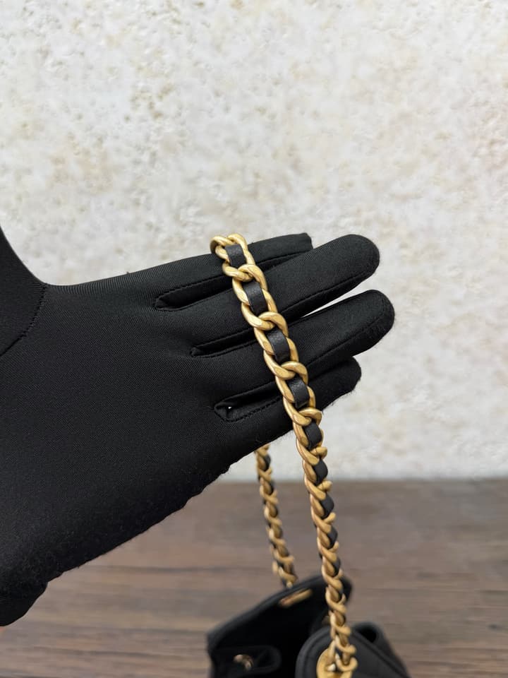 Chanel 25 Bag Small – Caviar Leather with Gold Hardware