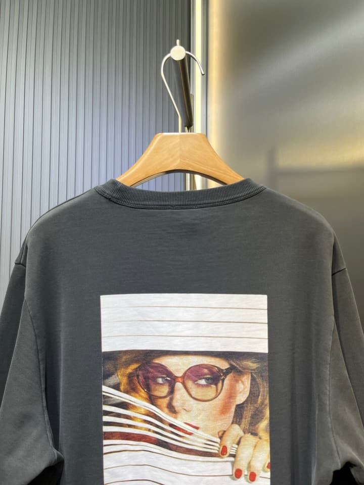 Dior Heritage Portrait Print Crewneck Sweatshirt