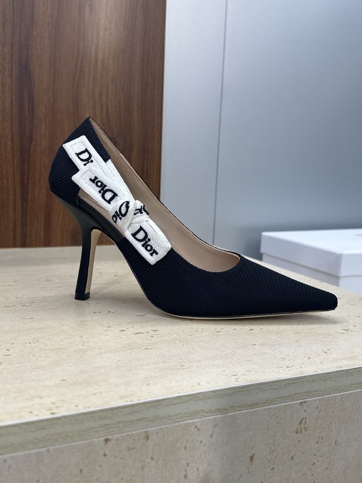 Dior J'Adior Webbing Bow Pumps – 2026 Early Spring Collection