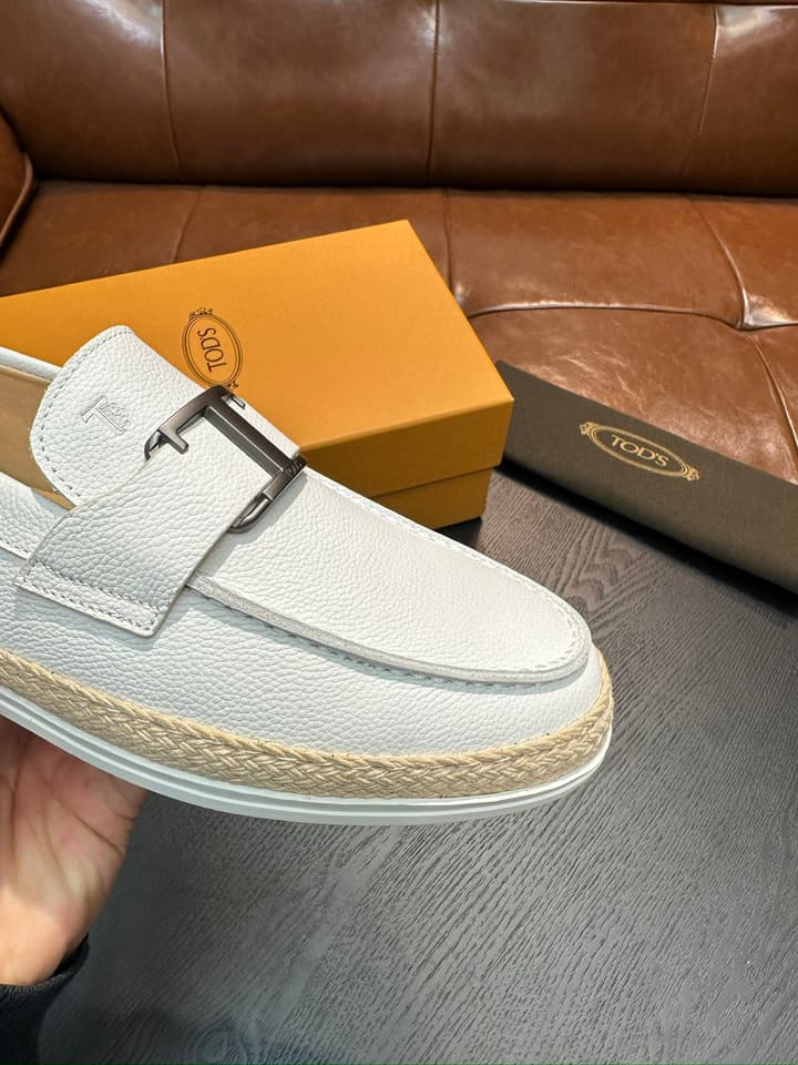 Tod's Gommino Calfskin Loafers in Assorted Loafers Display
