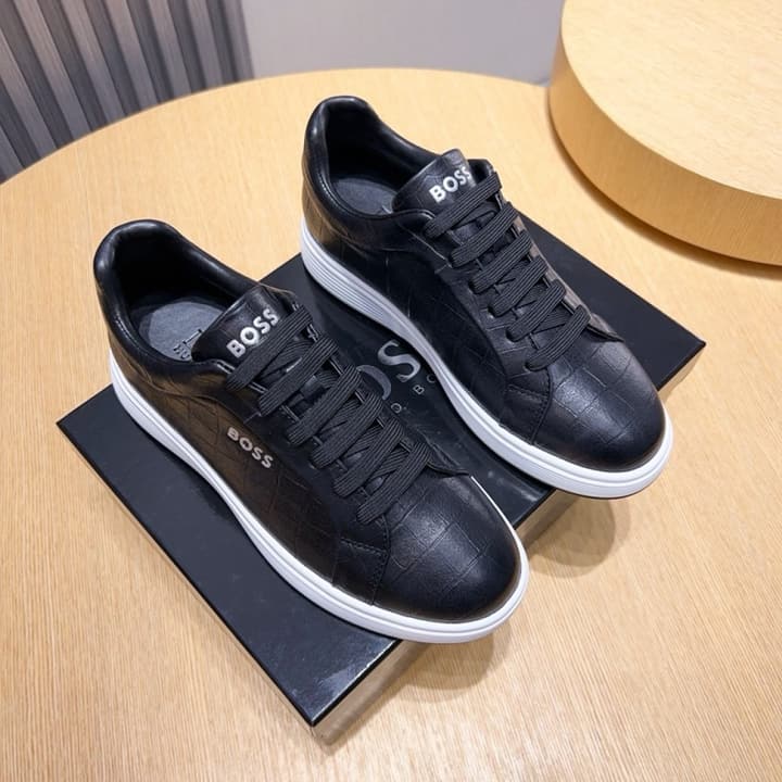Boss Classic Leather Driving Shoes
