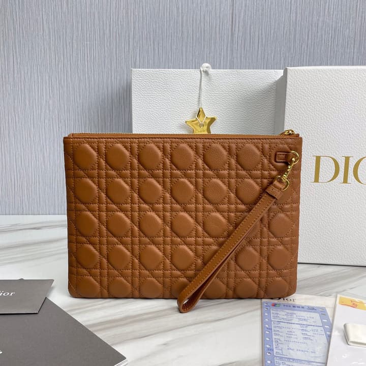 Dior Clutch Bag in Classic Black